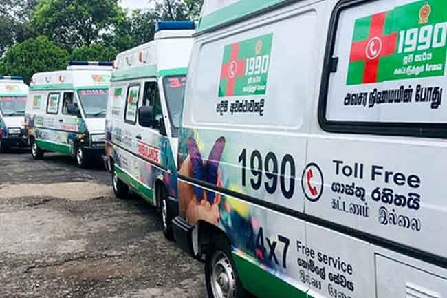 Govt to expand “Suwa Seriya” ambulance fleet to 500 vehicles