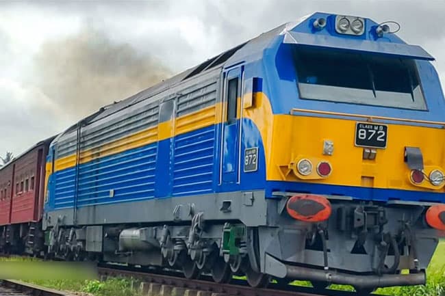 Train services on main line delayed