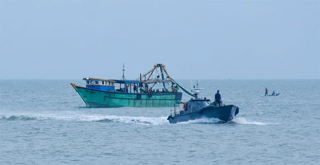 Another vessel suspected to be carrying narcotics seized in southern seas