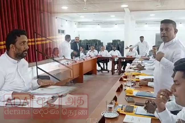 NPP held Yatiyanthota PS maiden budget defeated