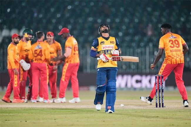 Zimbabwe clinch win as Sri Lanka bundled out for 95