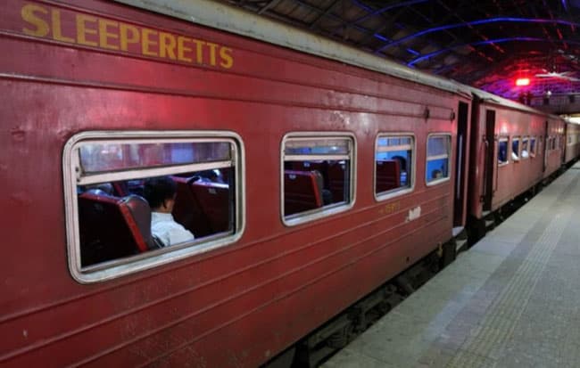 Train services resume on up-country railway line as tracks restored