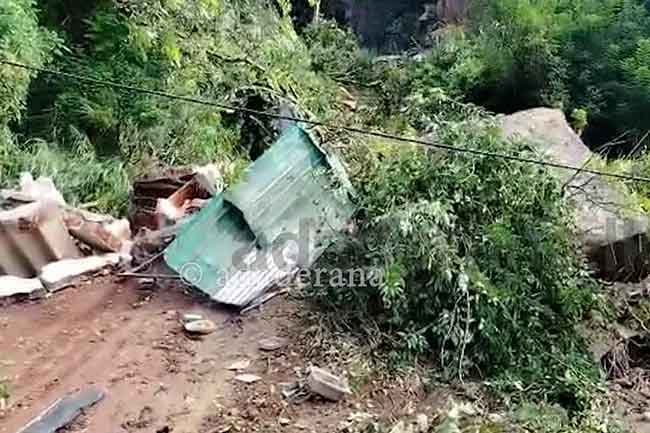 Landslide in Pahala Kadugannawa not a risk to wider region - NBRO
