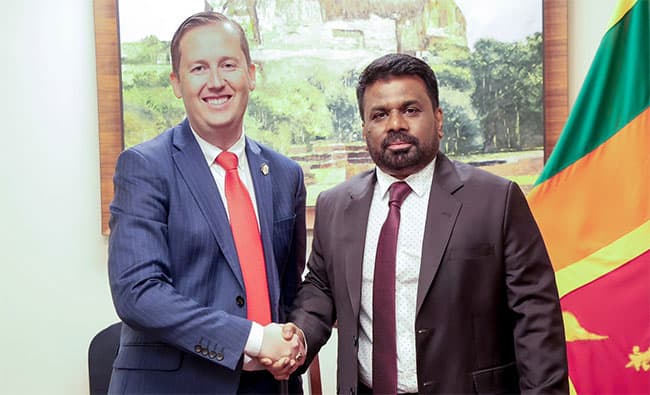 US Special Envoy for South Asia discusses ongoing rescue and relief efforts with President