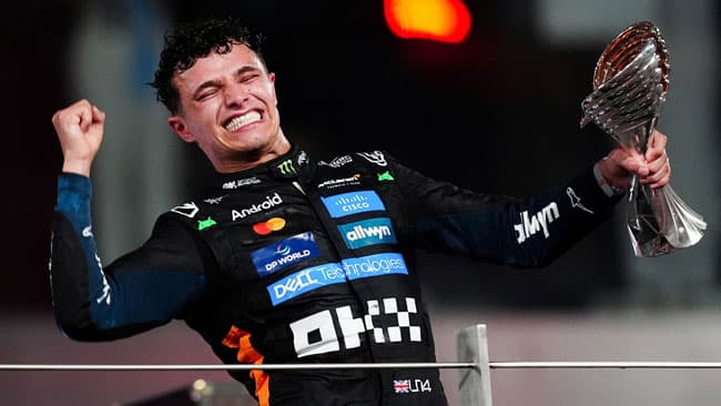 Lando Norris wins his first F1 title in Abu Dhabi