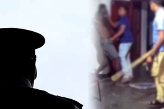 Kuliyapitiya Crimes OIC transferred after assault video goes viral on social media
