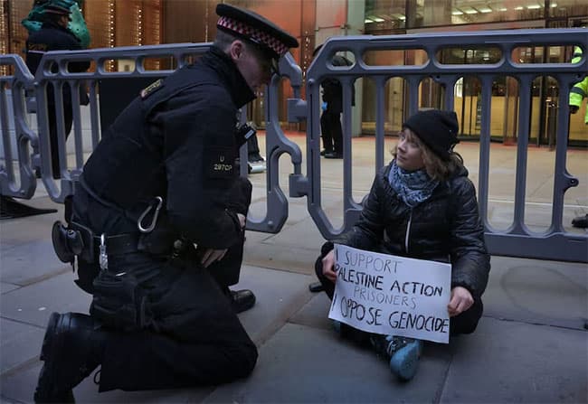Greta Thunberg arrested over Palestine Action demo