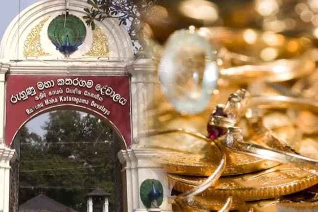 Kataragama Devalaya to auction portion of its gold for ‘Rebuilding Sri Lanka’ Fund