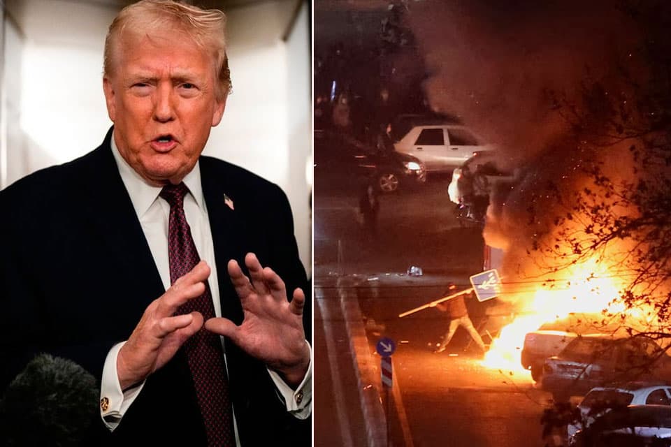 Trump urges Iranians to keep protesting, says ‘help is on its way’