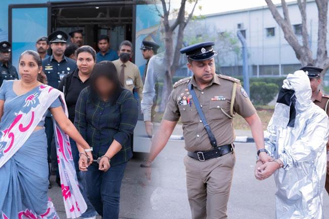Two criminal gang members and female suspect brought back to Sri Lanka from Dubai