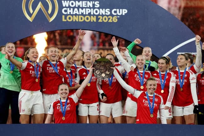Arsenal captures inaugural Women’s Champions Cup