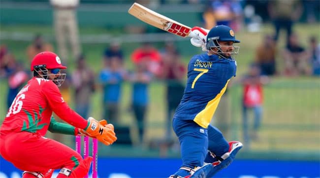 T20 World Cup: Sri Lanka post mammoth 225/5 against Oman in Kandy