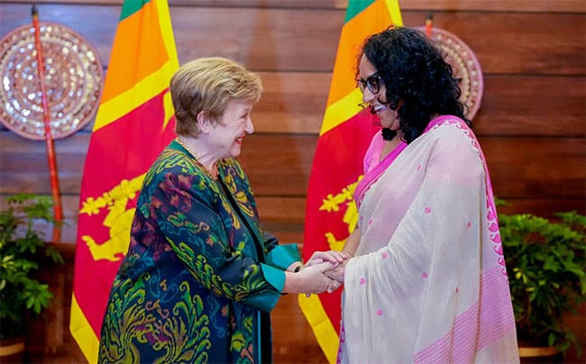 IMF Chief commends ongoing economic stabilization efforts