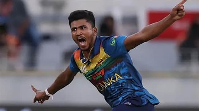 Dilshan Madushanka approved as replacement for Matheesha Pathirana