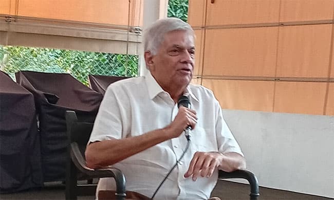 Externally forced regime change unacceptable: Ex-President Ranil