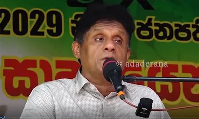 “Stop the war and commence peace talks promptly”: Sajith