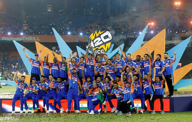 Indian team receive $14.2 million bonus for historic T20 World Cup win
