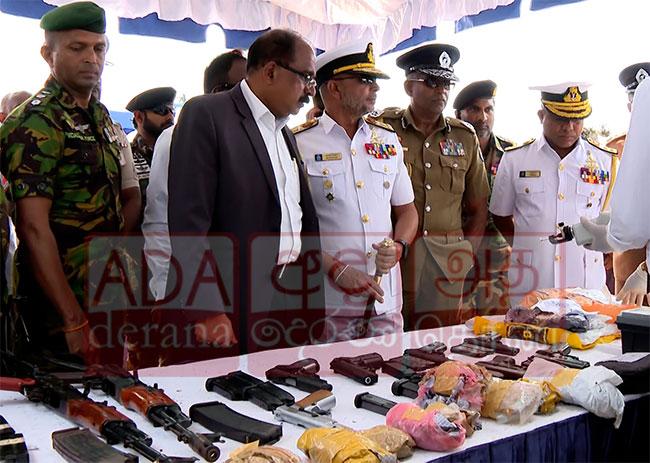 Narcotics worth Rs. 10 bln and assault rifles seized from intercepted trawlers