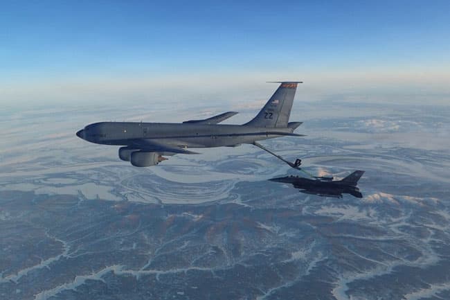 All six crew members killed in US refuelling plane crash