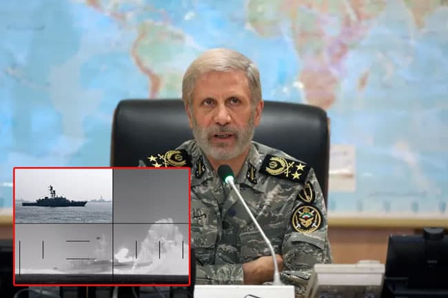 Deadly US attack on warship in Indian Ocean will not go unanswered: Iran army chief