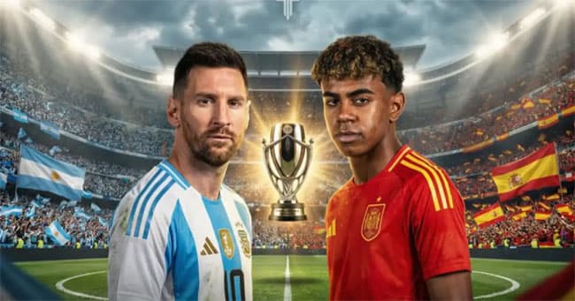 Spain v Argentina ‘Finalissima’ match cancelled due to Middle East conflict