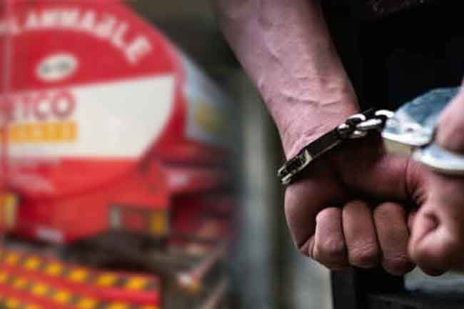 Individual arrested for allegedly hoarding 6,600 litres of diesel in Gonapola