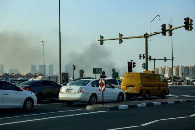 Sri Lankan among injured in Dubai from falling debris