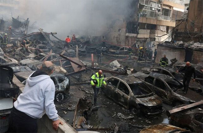 Lebanon says 89 killed in Israeli strikes, 700 wounded