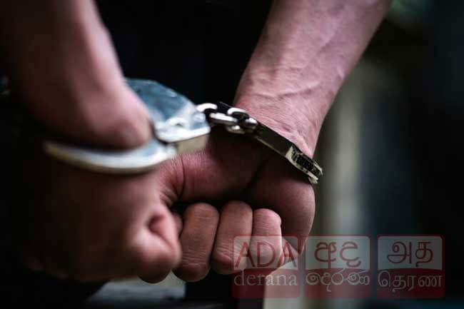 Suspect arrested in Ganemulla with large haul of heroin and ICE