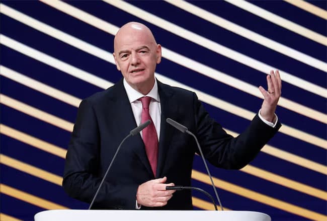 South America’s CONMEBOL backs FIFA President Infantino for fourth term