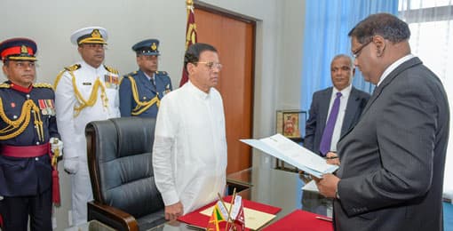 New SC Judge & Appellate Court Acting Chairman sworn in