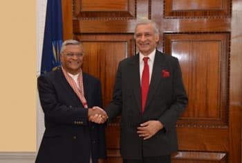 Sharma inquires on offer to draft Sri Lankan legislation