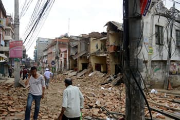 Nepal struck by 7.4 magnitude earthquake