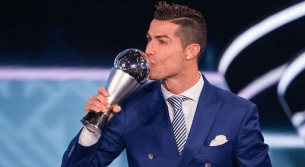 Cristiano Ronaldo wins Fifa best player award