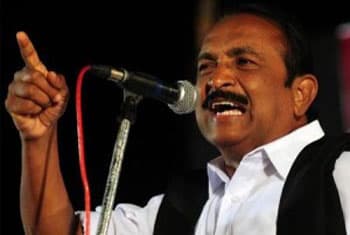 Indian govt a “co-accused” in war crimes – Vaiko
