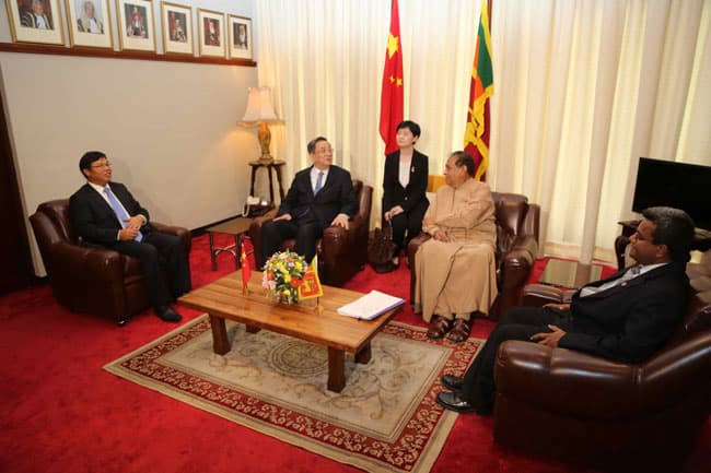 China, Sri Lanka pledge to advance strategic cooperative partnership