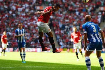 Manchester United beat Wigan to win Community Shield