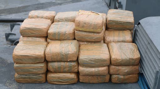 30kg of heroin, 1,500kg of Kerala Cannabis seized by navy this year