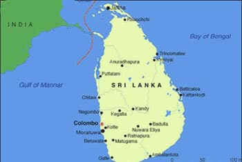 Sri Lanka tourist arrivals increase