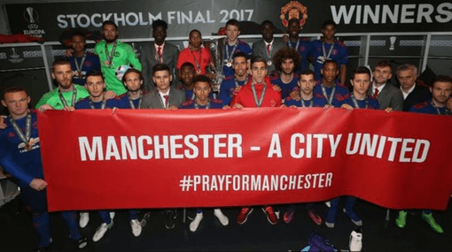 Manchester United: Europa League victory is dedicated to attack victims