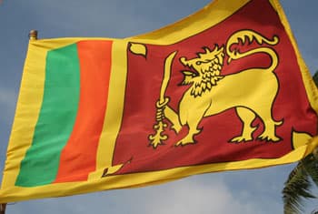 Attempt to burn Sri Lankan flag foiled