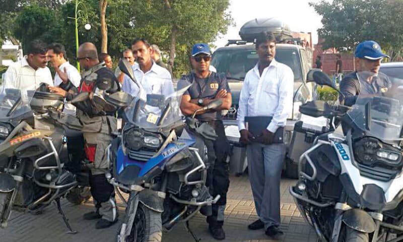 Motorcycle journey from Berlin to Battaramulla arrives to Pakistan