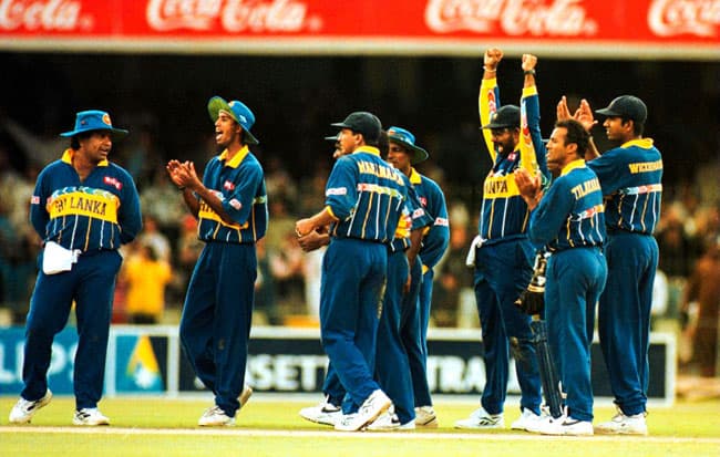 Sri Lanka’s 1996 World Cup winning team to play fund-raising matches