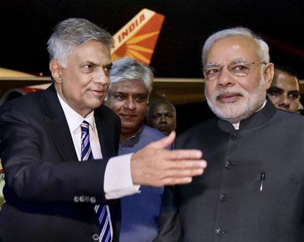 Modi congratulates Ranil
