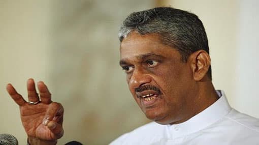 Fonseka comments on waste issue