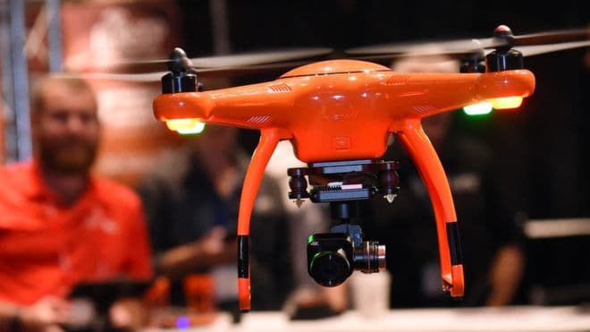 Sweden bans cameras on drones