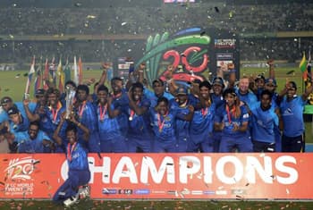 T20 World Champions to arrive tomorrow