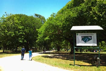 Viharamahadevi Park closed for development work