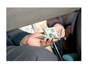 Crimes OIC, sergeant caught taking Rs.1 lakh bribe