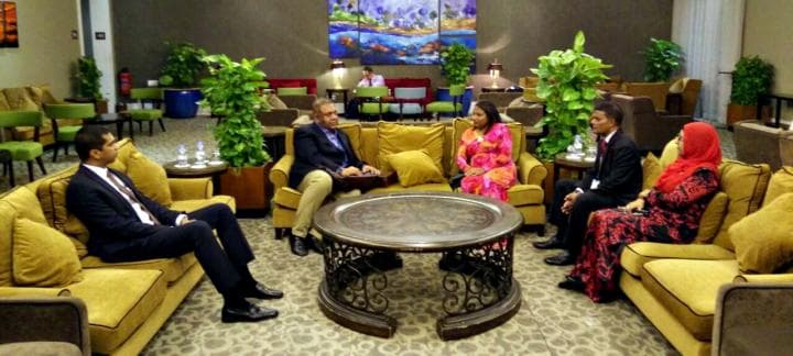 Mangala, Ravi in Maldives on an official visit